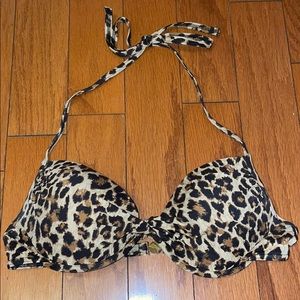 VS Leopard Bikini Top